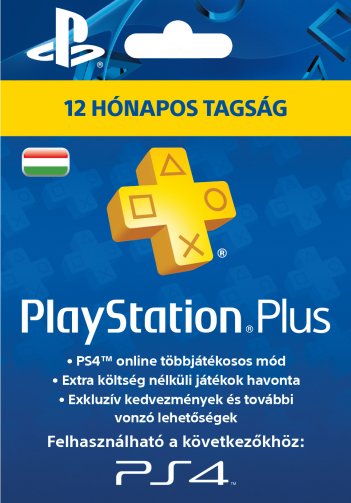 Kép a PlayStation Plus tagság 12 hónap termékhez