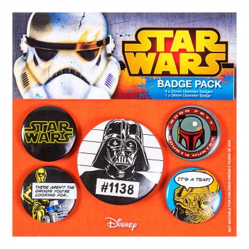 Kép a Star Wars Kitűző - Válogatás termékhez
