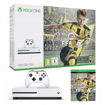 Kép a Xbox One S 500GB + Fifa 17 Bundle termékhez