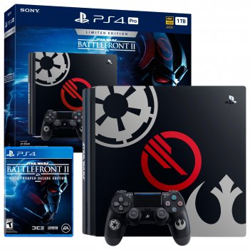 Kép a PS4 Pro 1TB Star Wars Battlefront II Deluxe Edition bundle termékhez