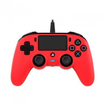 Kép a Nacon vezetékes PS4 kontroller piros színben termékhez