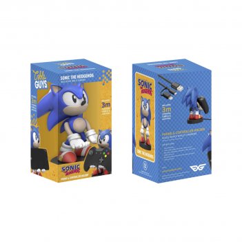 Kép a Sonic the Hedgehog telefon és kontroller töltő figura termékhez