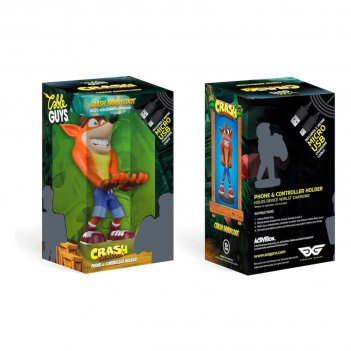 Kép a Crash Bandicoot telefon és kontroller töltő figura termékhez