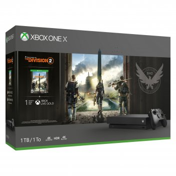 Kép a Xbox One X 1TB The Division 2 bundle termékhez