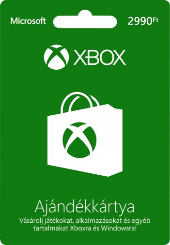 Kép a Xbox Live 2990 Ft ajándékkártya termékhez