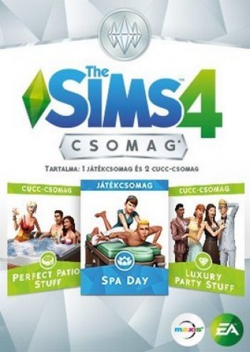 Kép a Sims 4 Bundle 1: Spa Day Game, Perfect Patio Stuff, Luxury Party termékhez