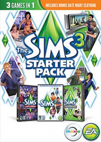 Kép a Sims 3 Starter Pack: Sims 3, Leszáll az éj, Luxuslakások termékhez