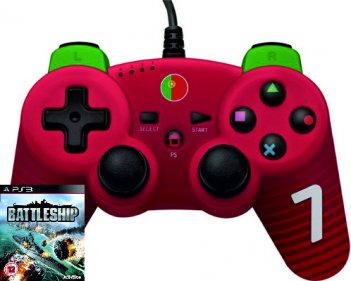 Kép a Vezetékes Kontroller - Portugál design + AJÁNDÉK PS3 Battleship  termékhez