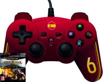 Kép a Vezetékes Kontroller - Spanyol design + AJÁNDÉK PS3 God of War C termékhez