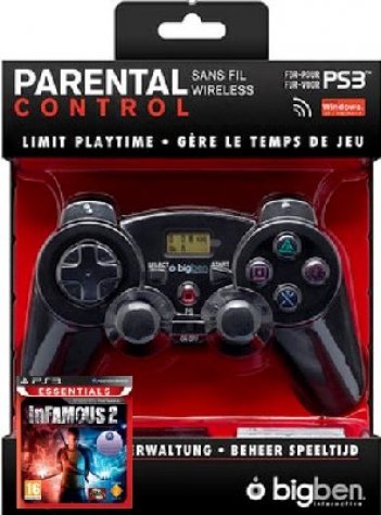 Kép a Vezetékes Kontroller - Portugál design + AJÁNDÉK PS3 Infamous 2  termékhez