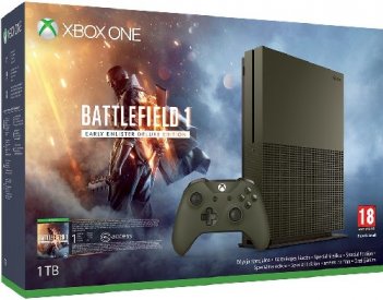 Kép a Xbox One S 1TB Battlefield 1 Limited Edition bundle termékhez
