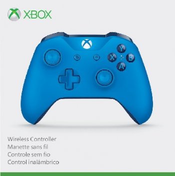 Kép a Xbox One vezeték nélküli kontroller kék színben termékhez