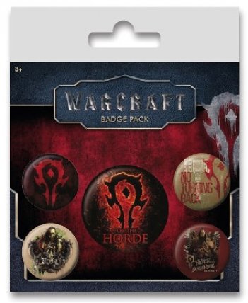 Kép a World of Warcraft kitűzőcsomag (5 db) termékhez