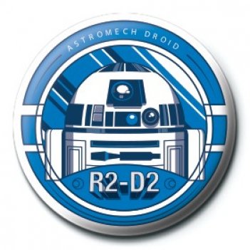 Kép a Star Wars Kitűző - R2D2 termékhez