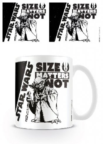 Kép a Star Wars Bögre - Size Matters Not termékhez