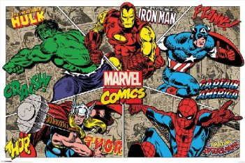 Kép a Marvel Poszter - Karakterek termékhez