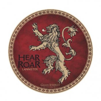 Kép a Trónok harca Egérpad - Lannister termékhez