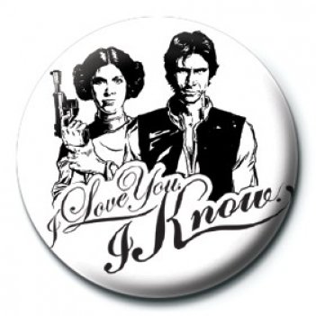 Kép a Star Wars Kitűző - I Love You termékhez