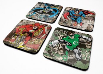 Kép a DC Comics Poháralátét termékhez