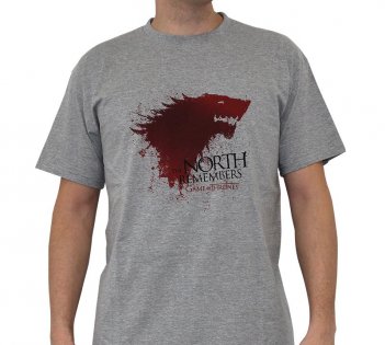 Kép a Trónok harca Póló - The North Remembers M termékhez