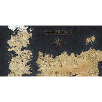 Kép a Trónok harca Poszter - Westeros Térkép  termékhez