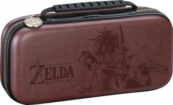 Kép a Nintendo Switch keménytok (The Legend of Zelda mintával, barna színben) termékhez