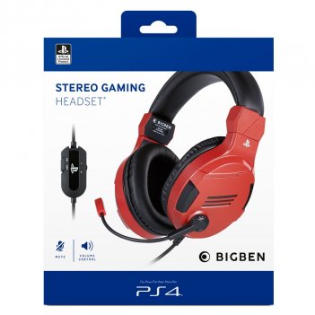 Kép a Stereo Gaming Headset V3 (piros) termékhez