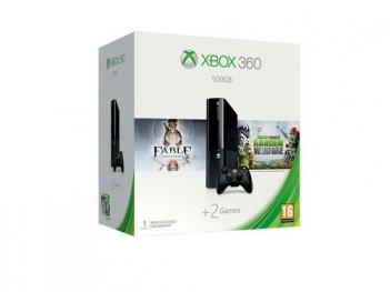 Kép a Xbox 360 Gép 500GB + Fable Anniversary + Plants vs. Zombies termékhez
