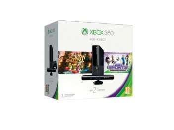 Kép a Xbox 360 Gép 4GB Kinect + Kinect Sports Ultimate termékhez