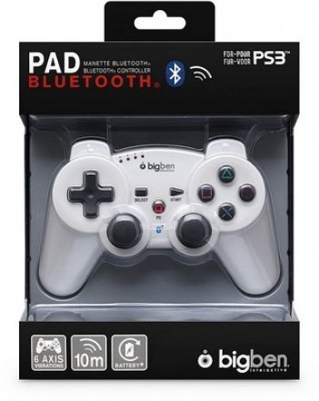Kép a PS3 Bluetooth kontroller fehér termékhez