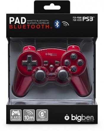 Kép a PS3 Bluetooth kontroller piros termékhez